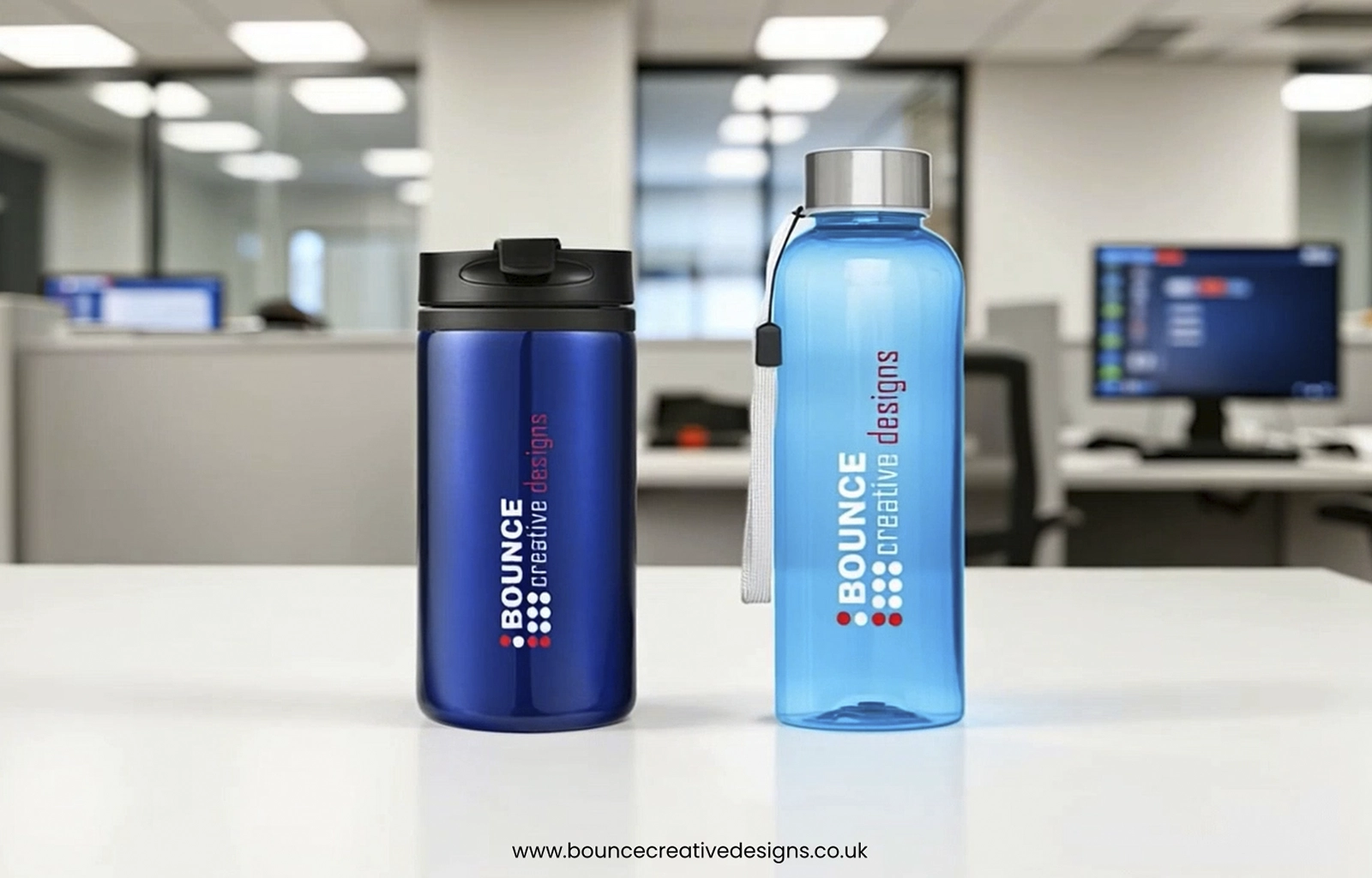 Bounce Creative Designs, branded products