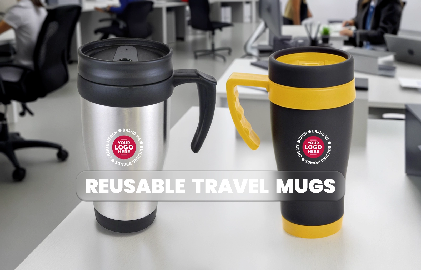 Bounce Creative Designs Promotional Product - Travel Mugs