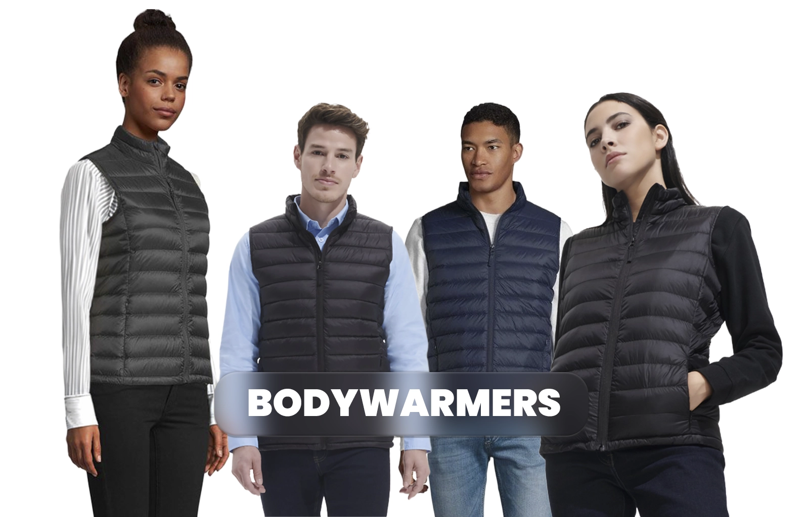 Branded Promotional Bodywarmers - bounce creative designs