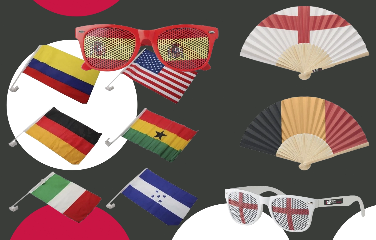 bounce creative designs soccer world cup 2026 promotional products