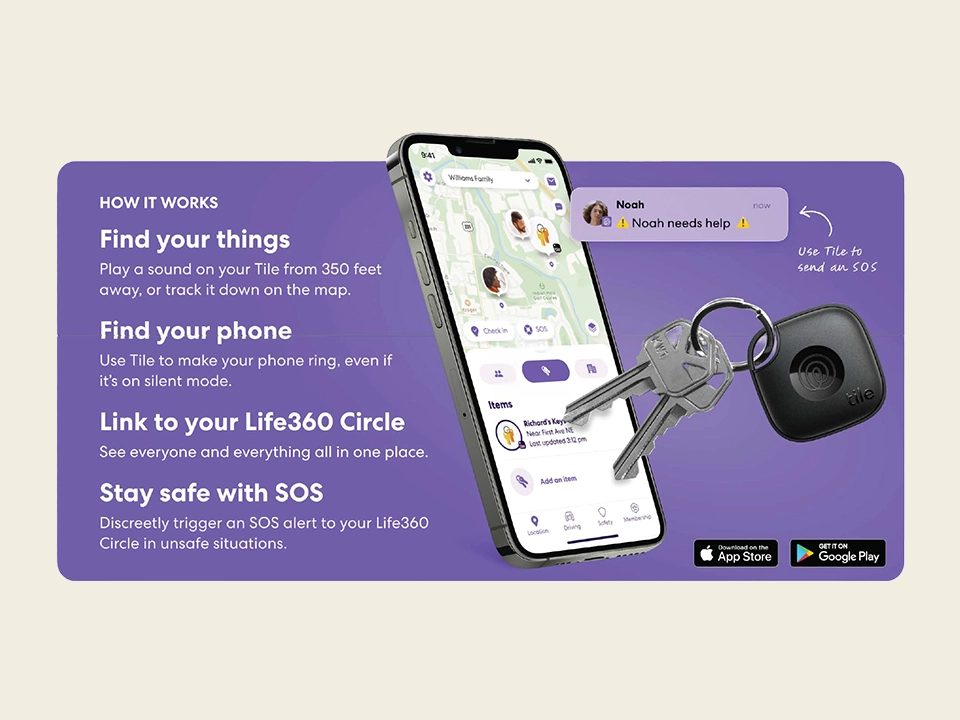 Track & find anything with Tile Mate Tracker