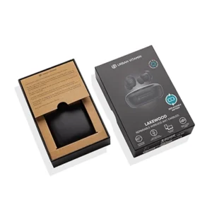 bounce creative designs Lakewood RCS recycled & repairable wireless earbuds, eco friendly promotional earbuds