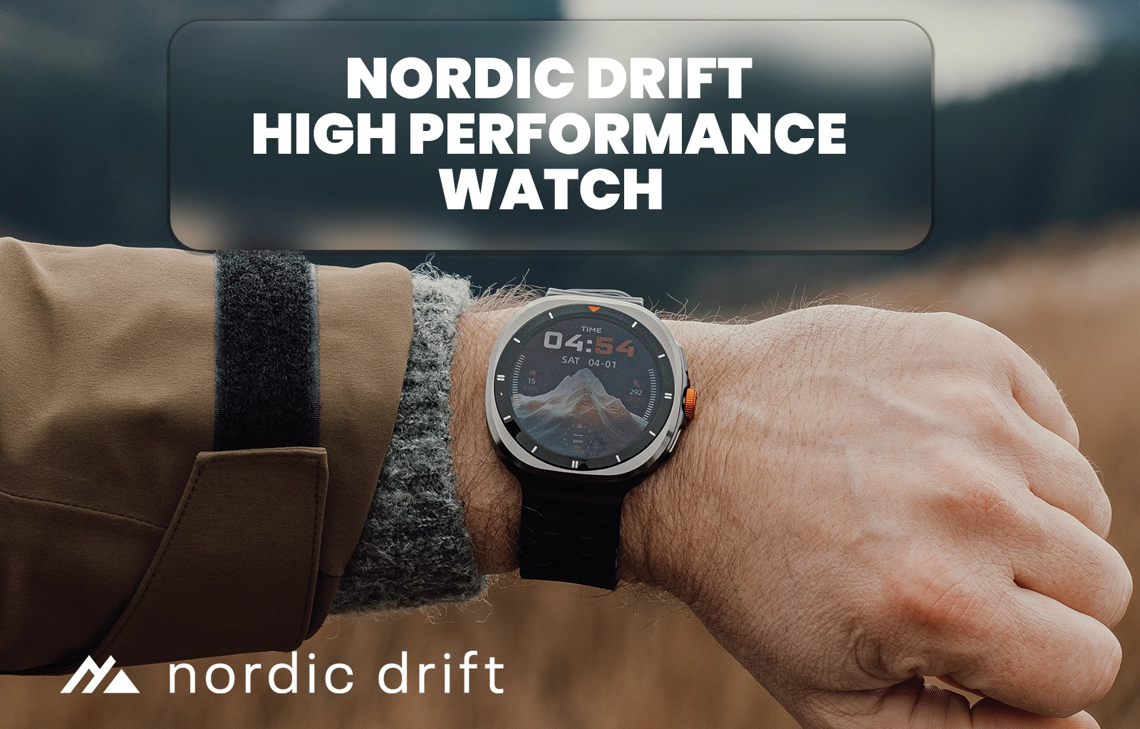 bounce creative designs Nordic Drift Titan High Performance Watch