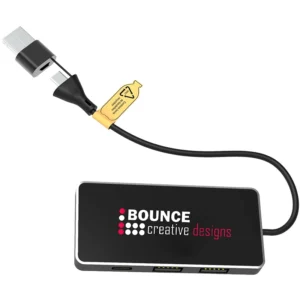 bounce creative designs SCX.design H20 8-in-1 USB hub with dual input and 6-ports