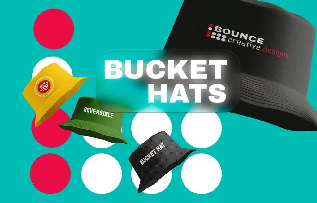 bounce creative designs Branded Reversible Bucket Hat