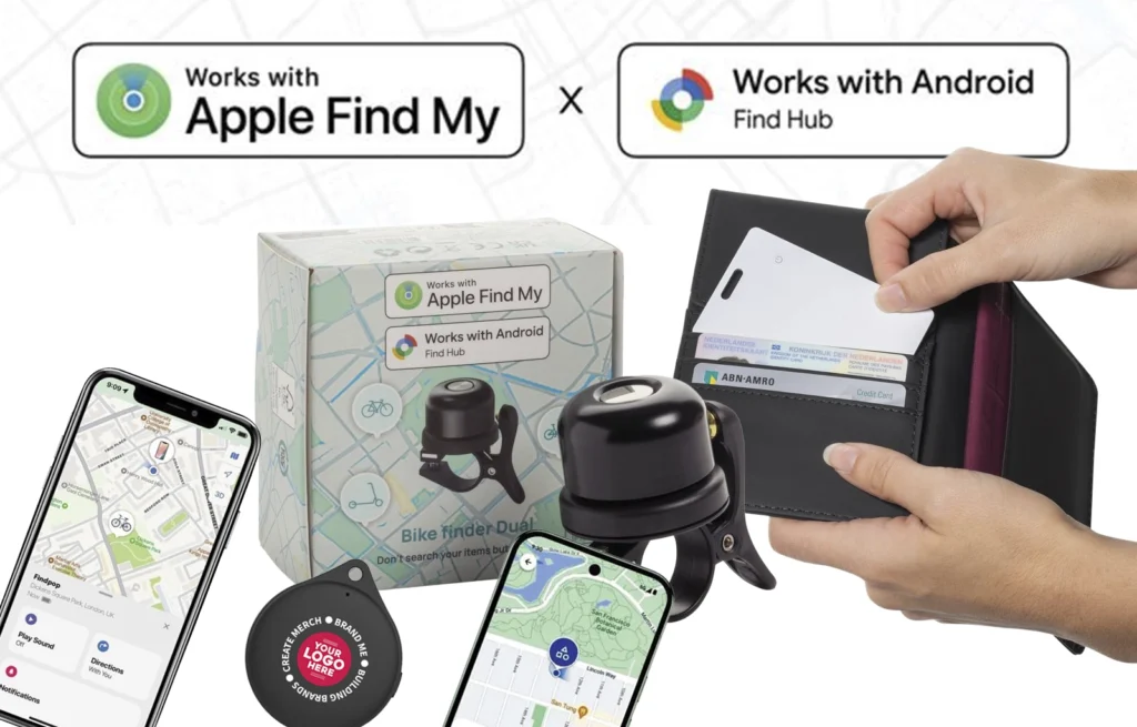 bounce creative designs FindPop, FindIt & Bike Finder Smart Trackers