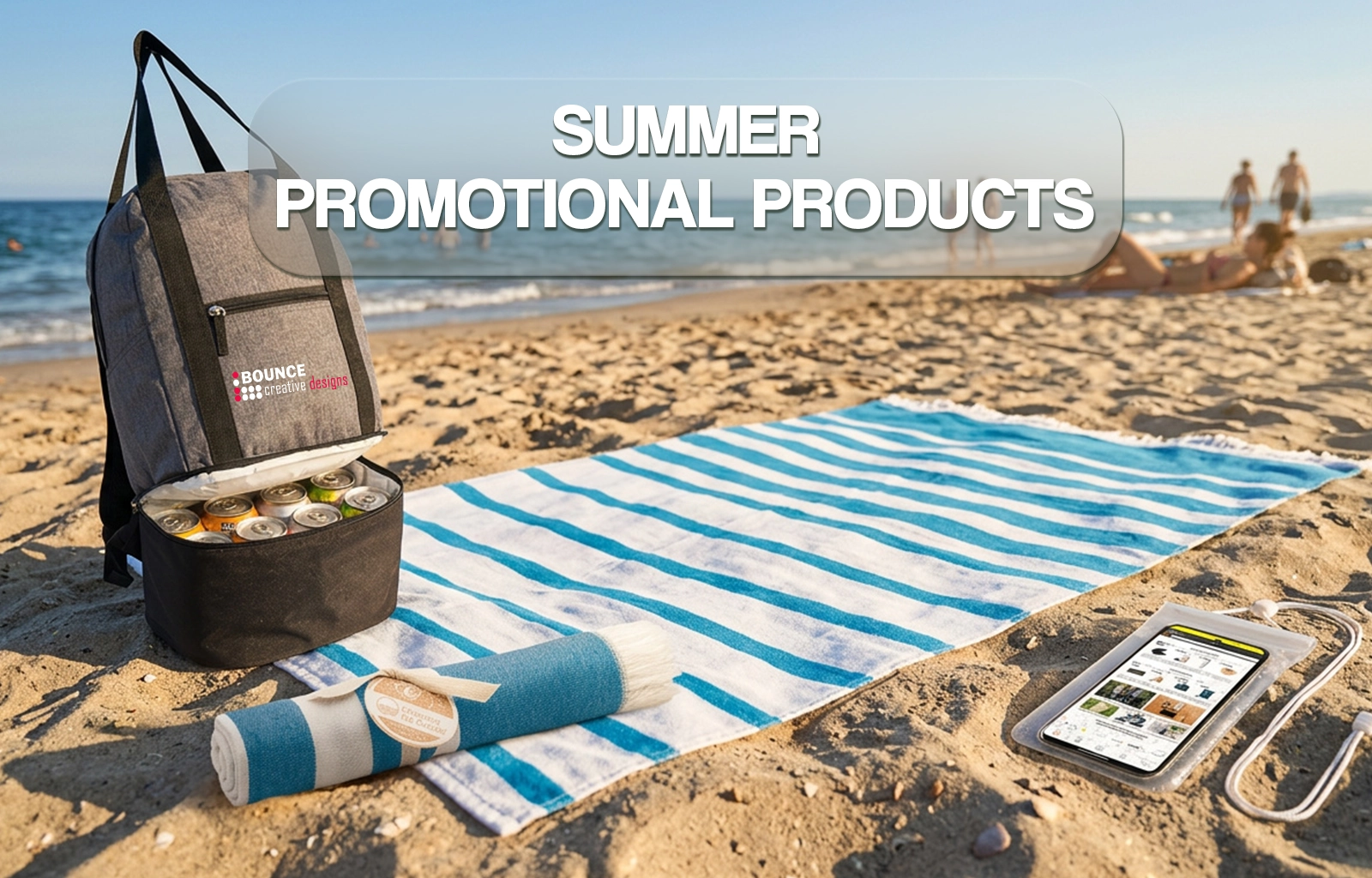 summer promotional products, bounce creative designs