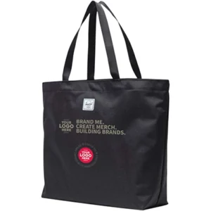 bounce creative designs branded Herschel Supply bags