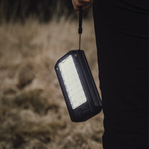 bounce creative designs branded solar power banks Nordic Drift Titan 10.000mAh solar powerbank with 3 panels