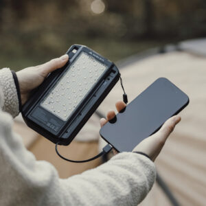 bounce creative designs branded solar power banks Nordic Drift Titan 10.000mAh solar powerbank with 3 panels