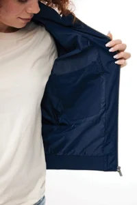 branded eco workwear, IQONIQ Odin recycled polyester urban jacket, bounce creative designs