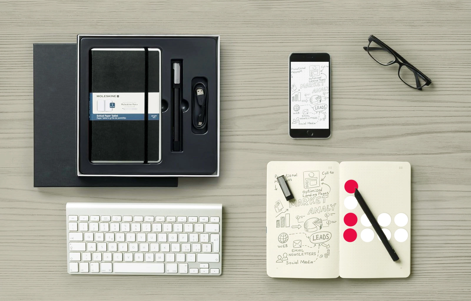 Moleskine Smart Writing Set, bounce creative designs