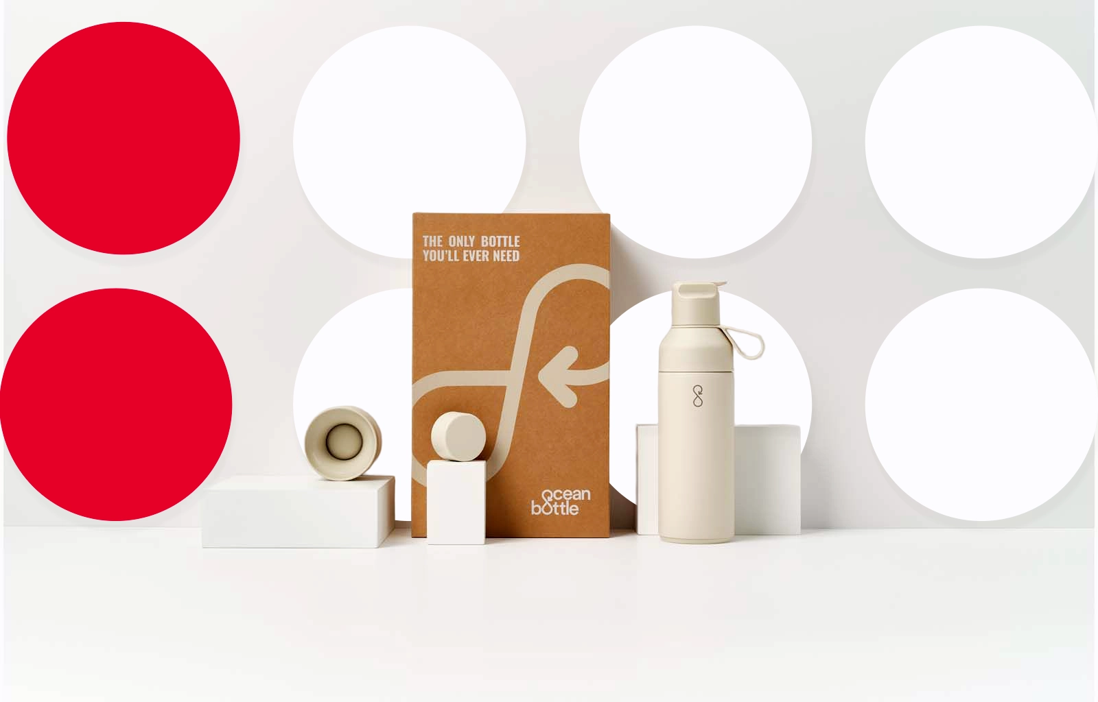 Ocean Bottle gift set, bounce creative designs