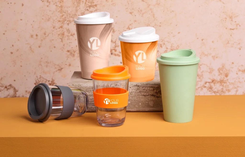 promotional drinkware, Americano tumbler, bounce creative designs