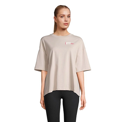 oversized branded T-shirts, sols boxy oversized t-shirt, bounce creative designs