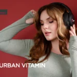 branded recycled headphones, Urban Vitamin Palo Alto RCS rplastic headphone, bounce creative designs