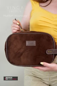 branded washbag, VINGA Hunton washbag, bounce creative designs