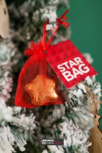 Branded Christmas Chocolate and Sweets from bounce creative designs.