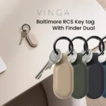 key and item finder, VINGA Baltimore RCS Key tag With Finder Dual, from bounce creative designs.