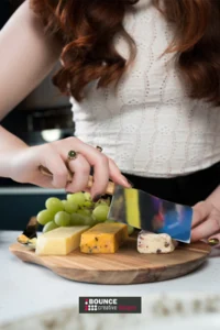 Branded Cheese Board Sets for Christmas and any occasion from bounce creative designs.